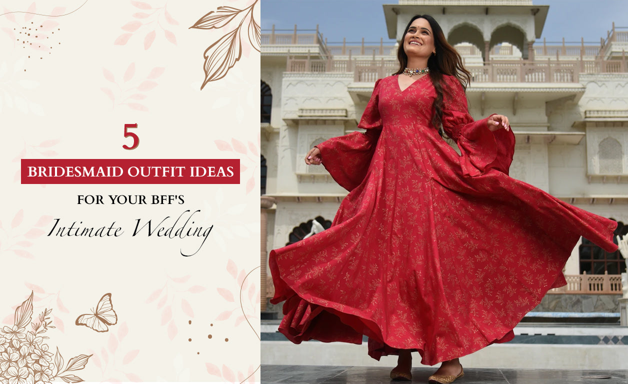 5 Bridesmaid Outfit Ideas For Your BFF's Intimate Wedding