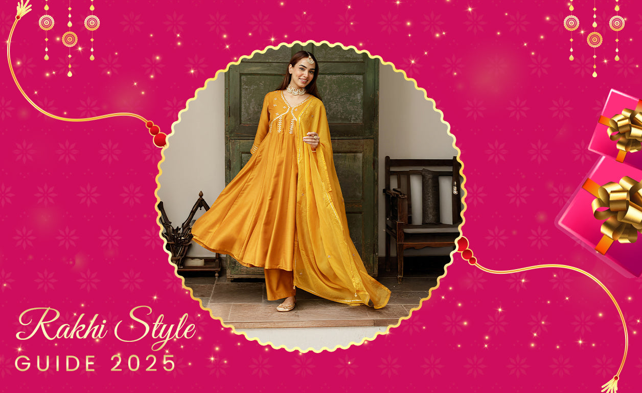 Raksha Bandhan 2025 Outfits & Gift Ideas: Celebrate with Elegant Ethnic Wear from Bunaai