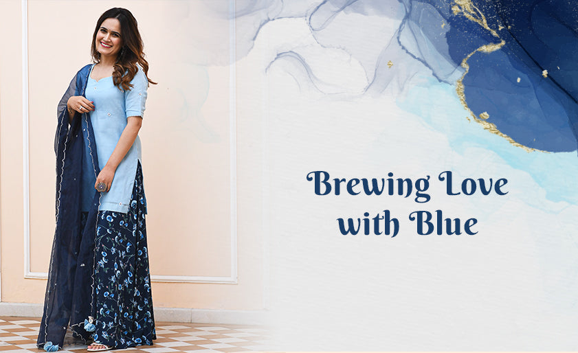 Brewing Love with Blue