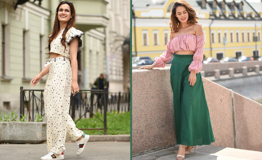 Cotton pants are trending this season