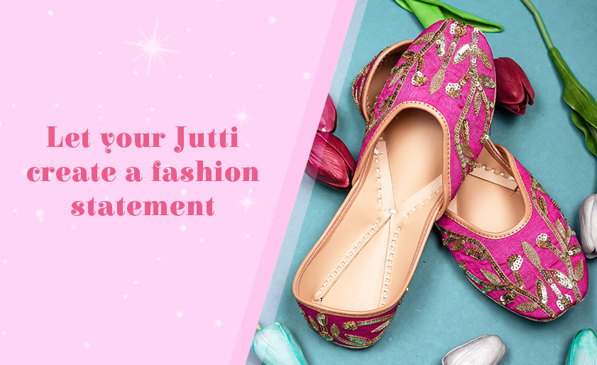 Let your Jutti create a fashion statement