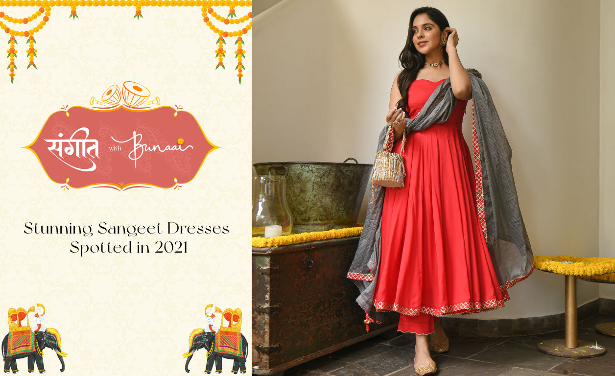 Stunning Sangeet Dresses Spotted in 2021