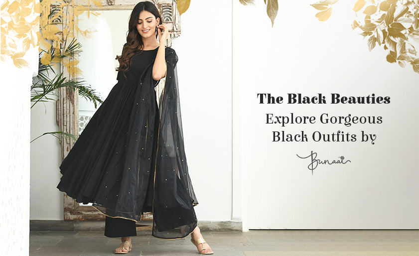 The Black Beauties | Explore Gorgeous Black Outfits by Bunaai