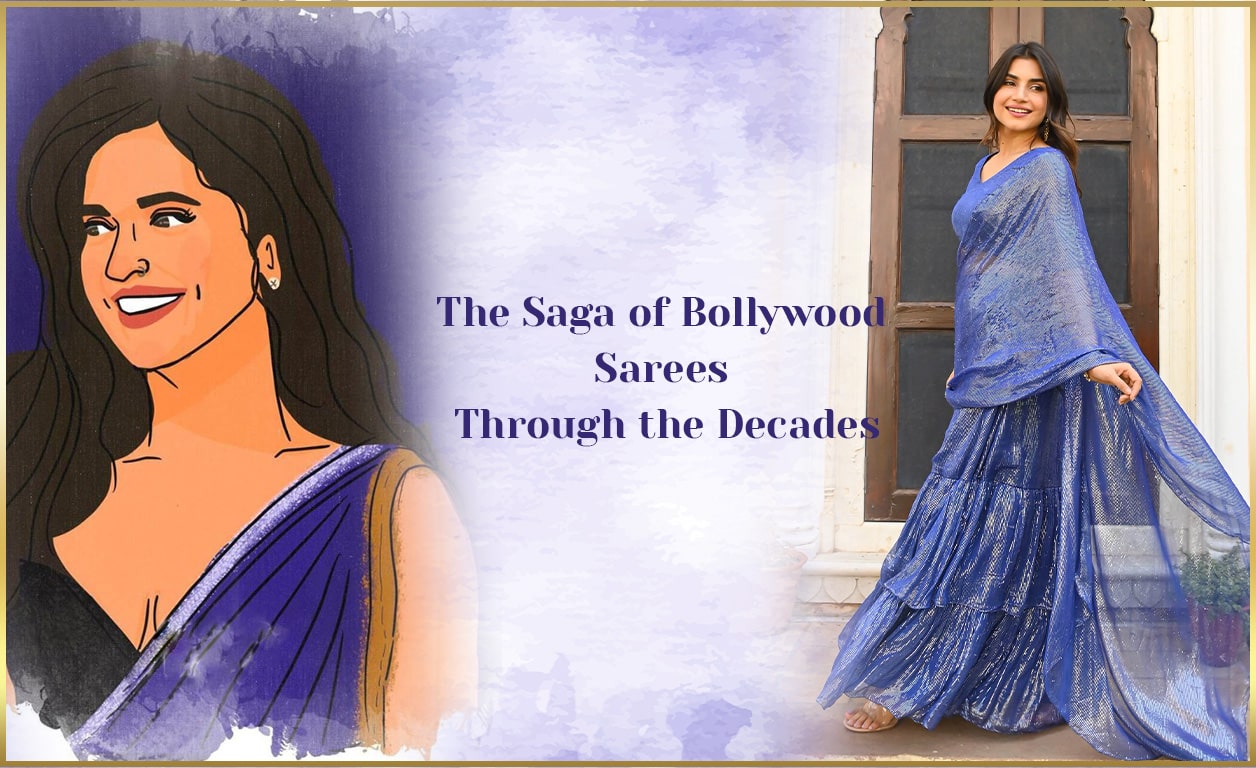 The Saga of Bollywood Sarees Through the Decades