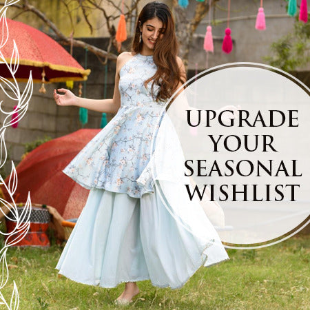 Its time to upgrade your seasonal wishlist : Let your dress speak out for you