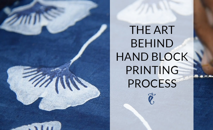 The Art behind Hand Block printing process