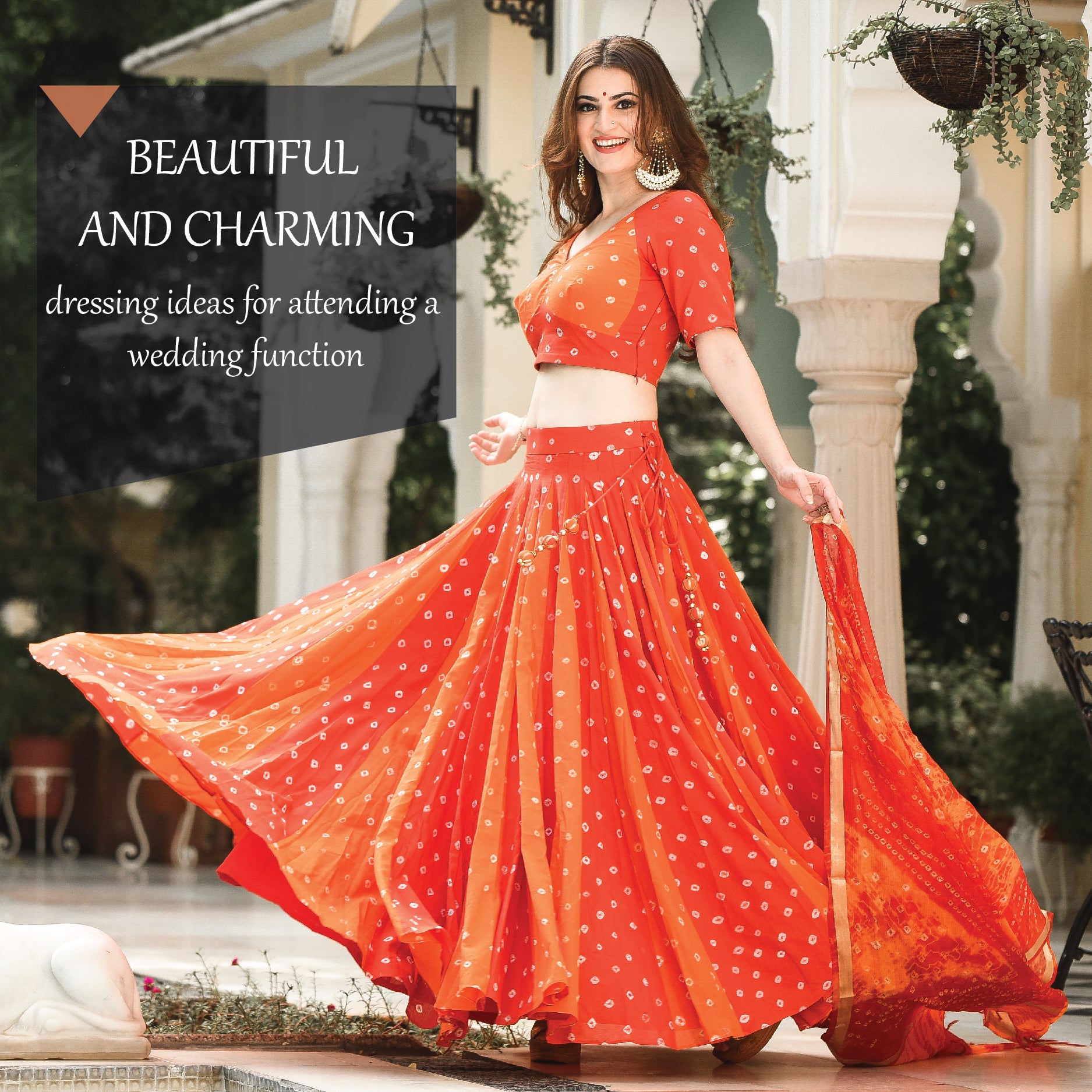 Attending a wedding? Get a beautiful & perfect look