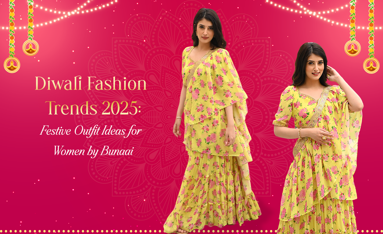 Diwali Fashion Trends 2025: Festive Outfit Ideas for Women by Bunaai