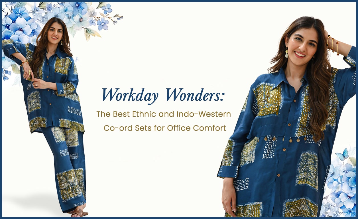 Workday Wonders: The Best Ethnic and Indo-Western Co-ord Sets for Office Comfort