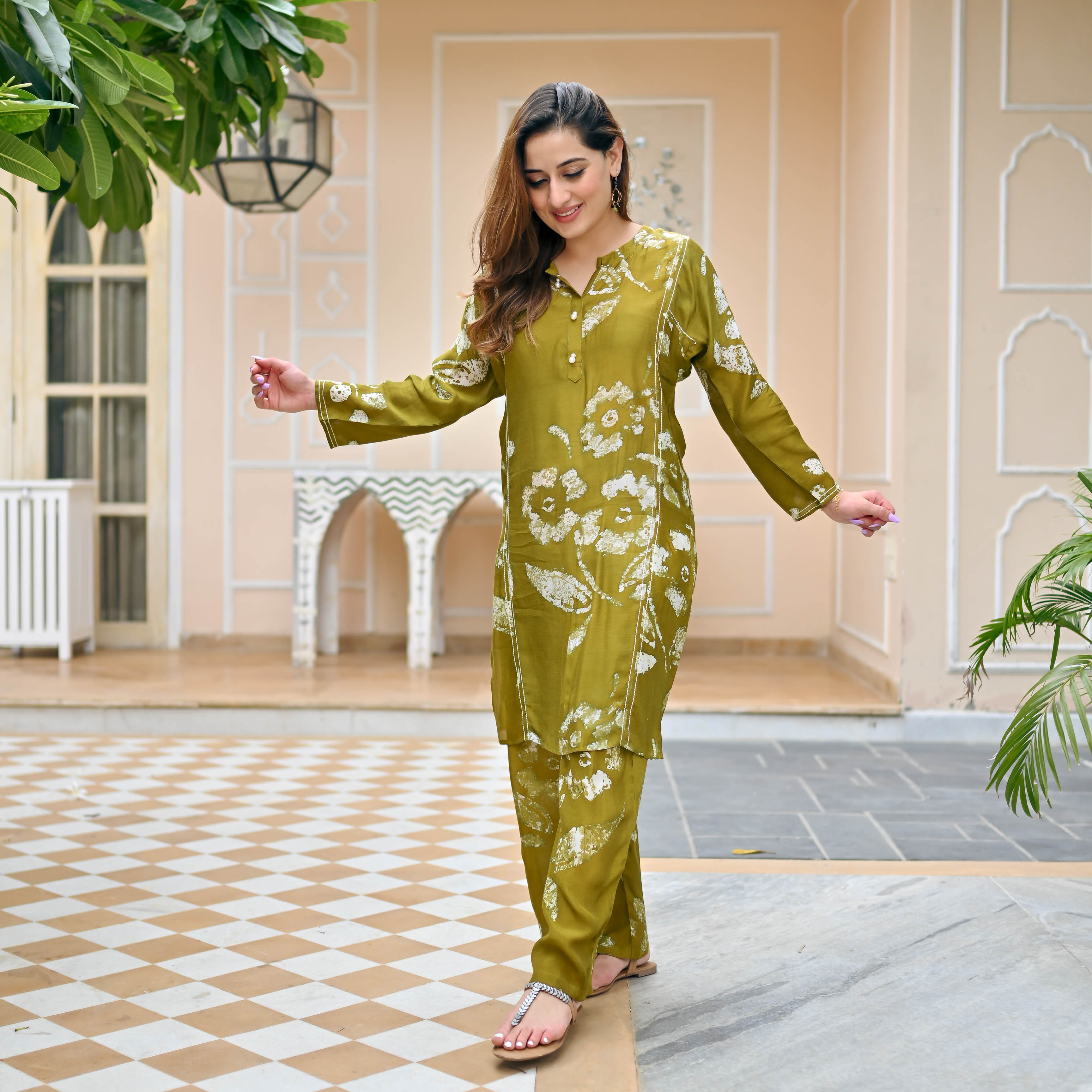 Isabella Icon Designer Cotton Co-ord Set For Women Online