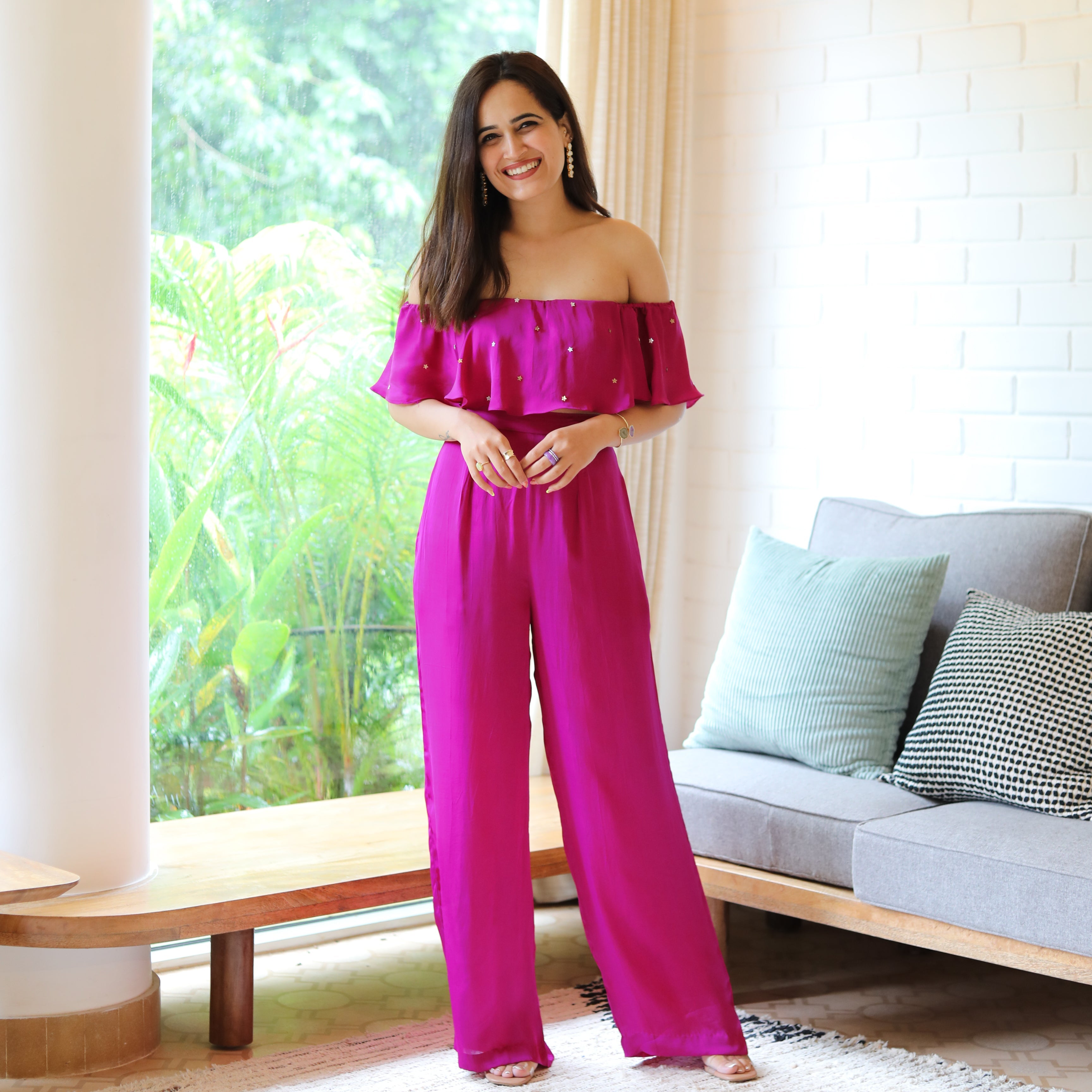  Baton Rouge Pink Designer Co-Ord Set For Women Online