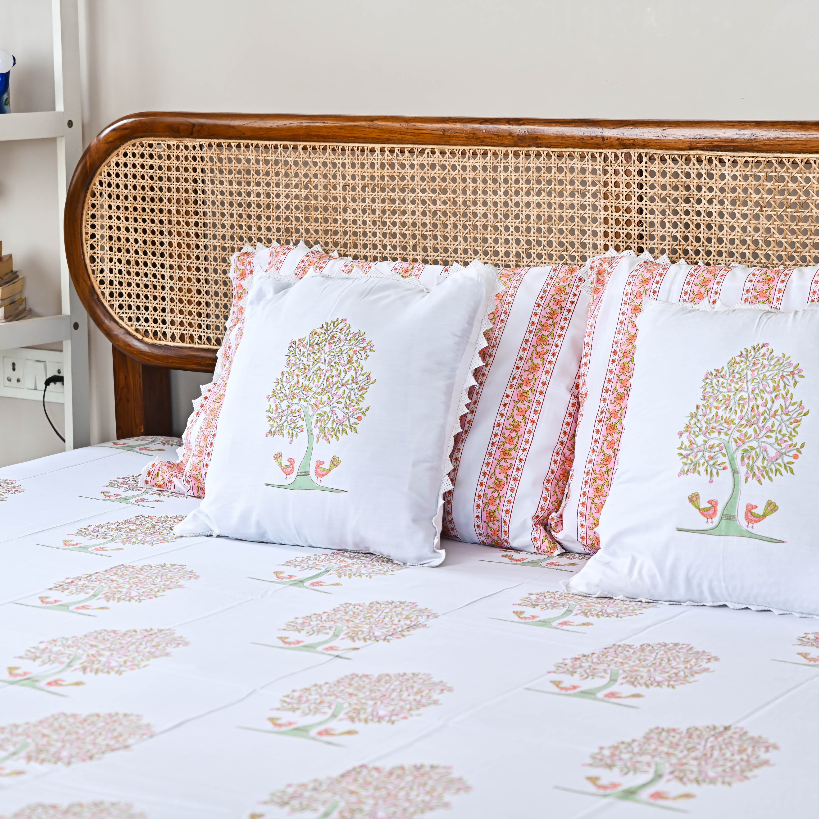 Handblock printed Bedsheet