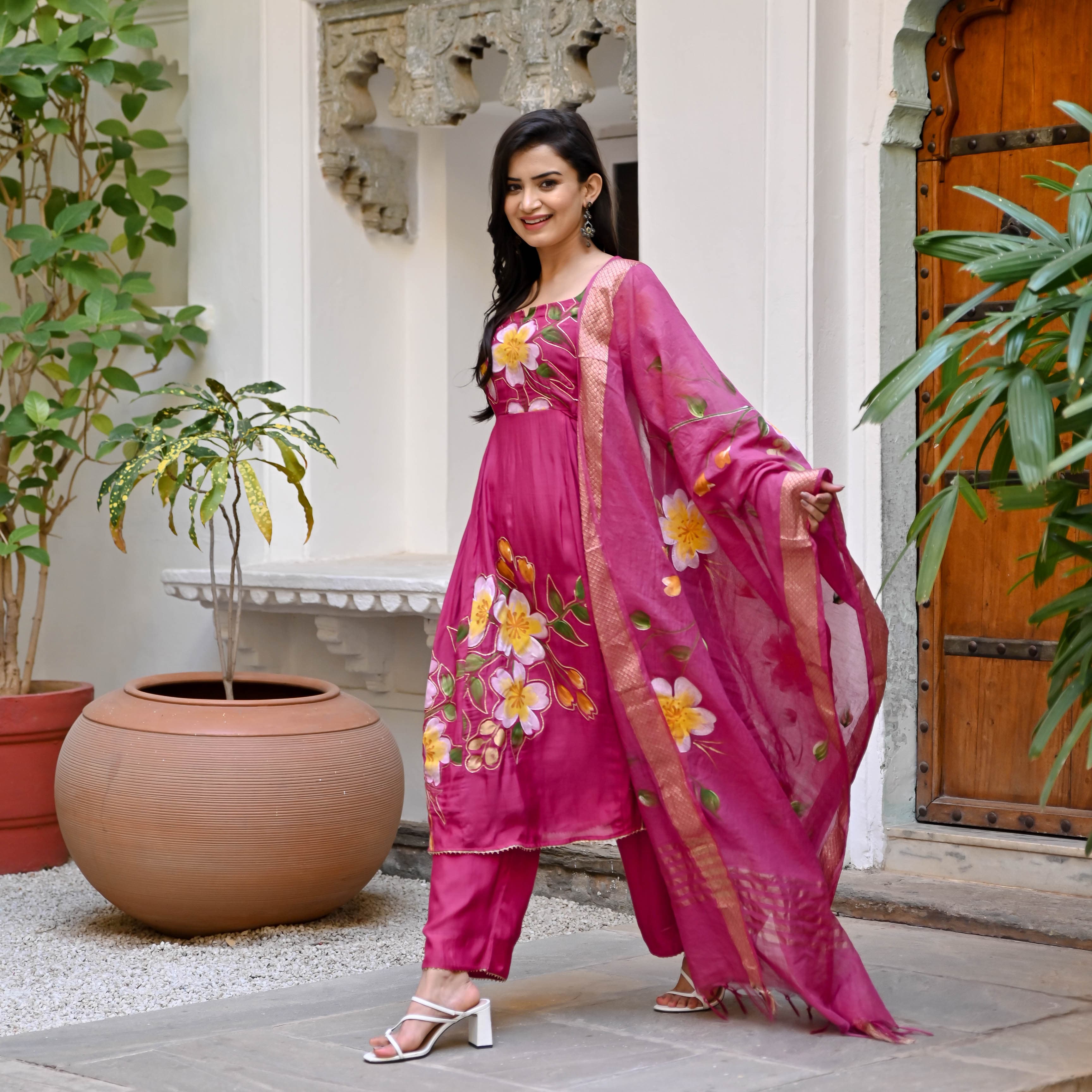 Raani Handpainted Suit Set