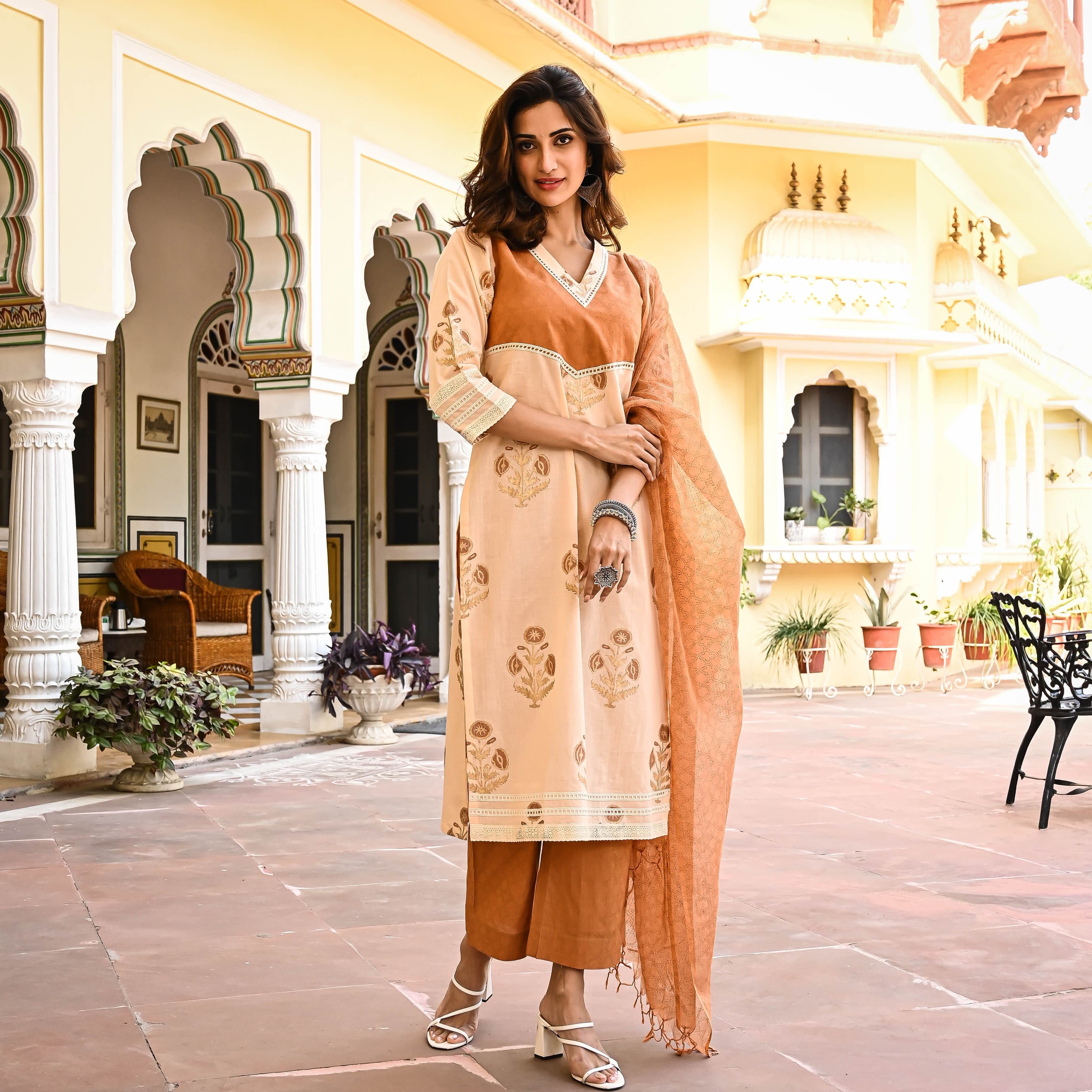 Aabha Cotton Suit Set