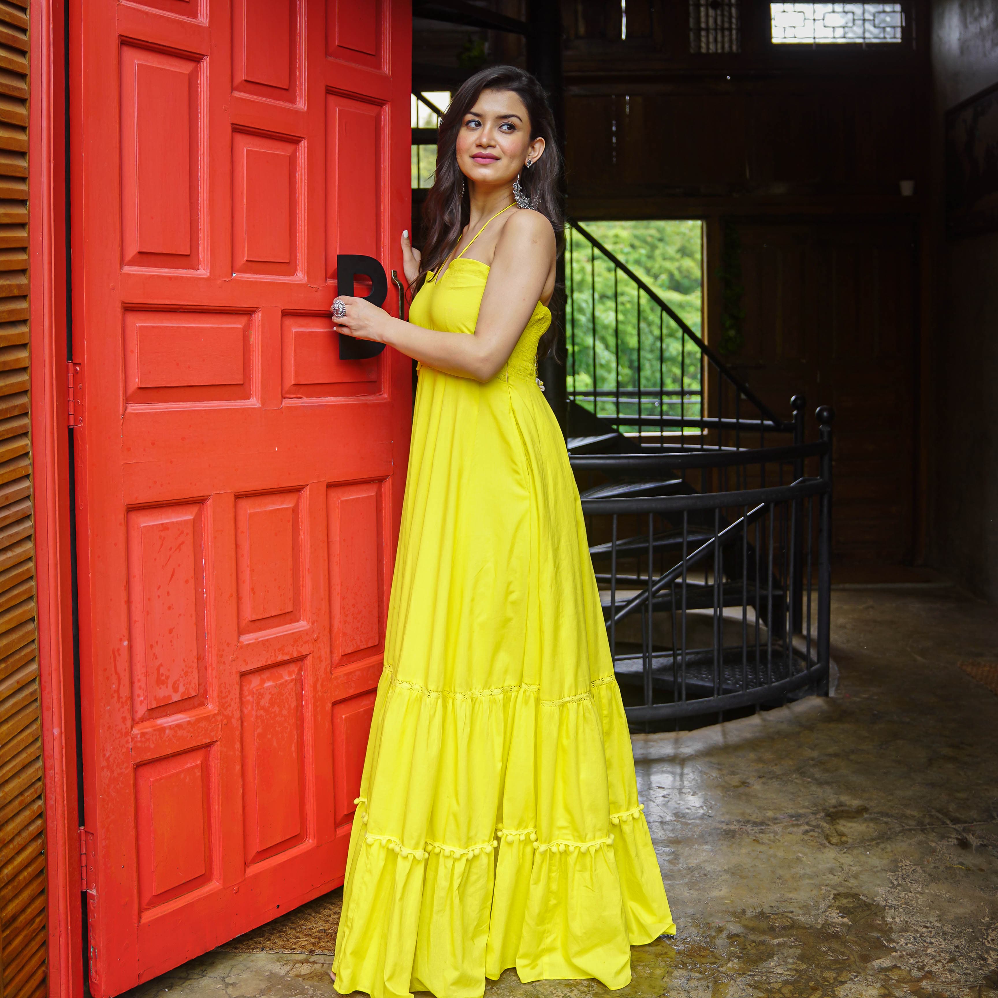 Yellow Dress - Buy Yellow Colour Dresses Online in India