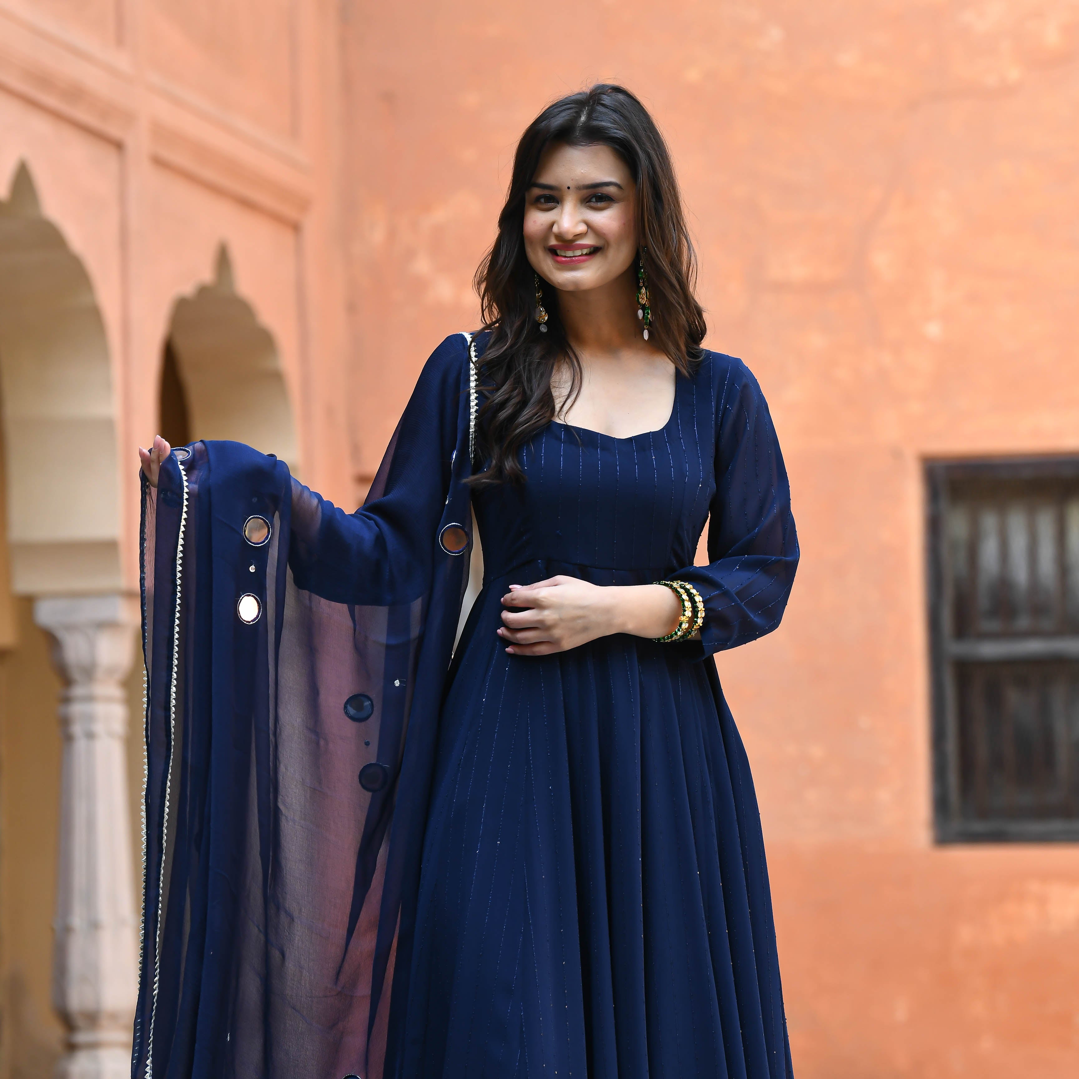 Blue colours combination ideas suits kurti dress ? Blue colour contrast  combination ideas ? - YouTube