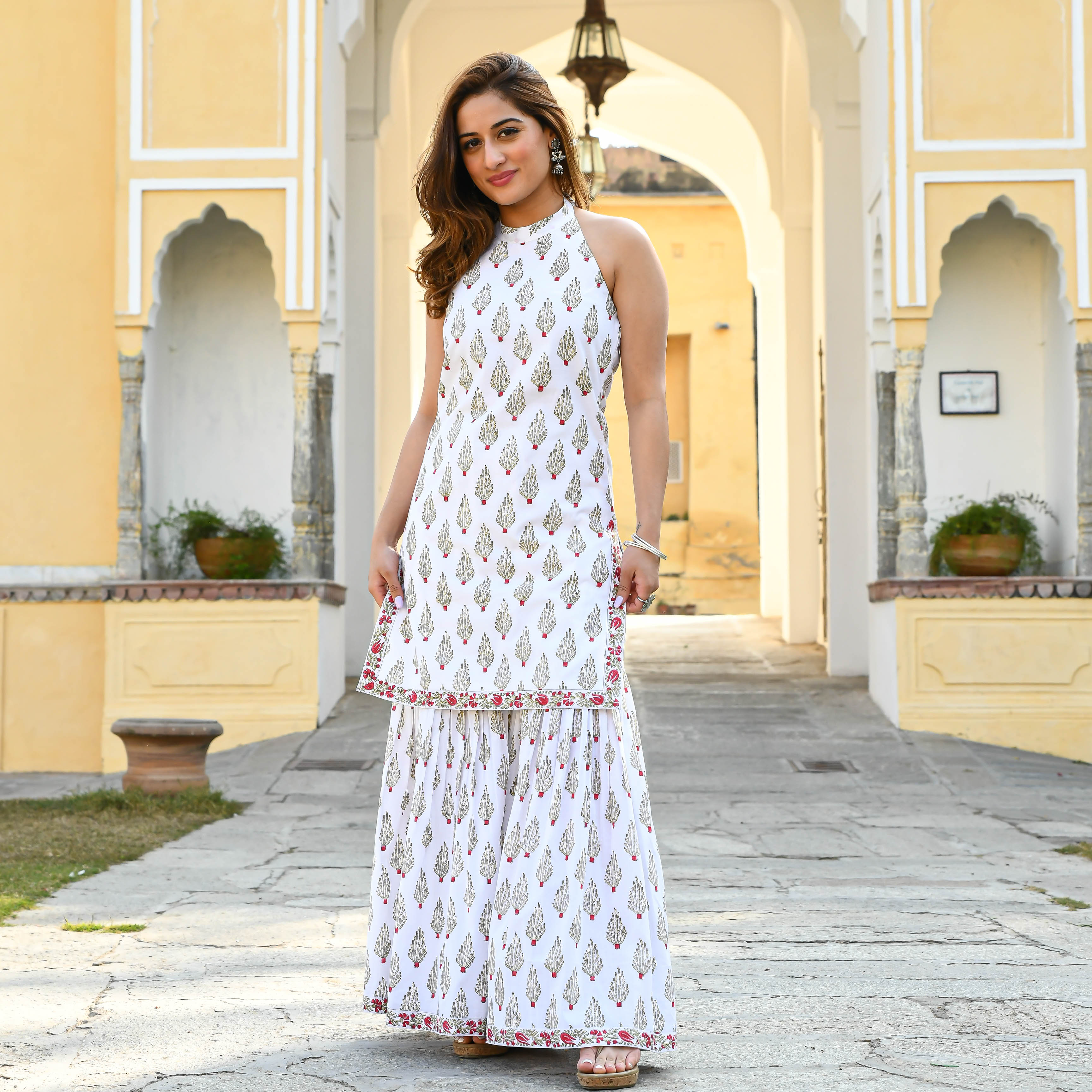 Buy online Printed Flared Sharara from ethnic wear for Women by Clora  Creation for ₹1200 at 50% off | 2024 Limeroad.com